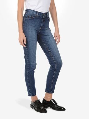 Mott & Bow Mom Ridge Jeans Size W27 L28 Medium Dark Blue
